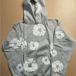 Denim tears grey hoodie size small